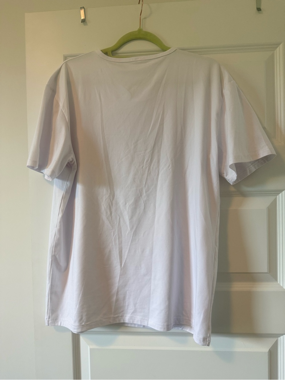 White Tee with Floral Skull Graphic - Picture 2 of 5